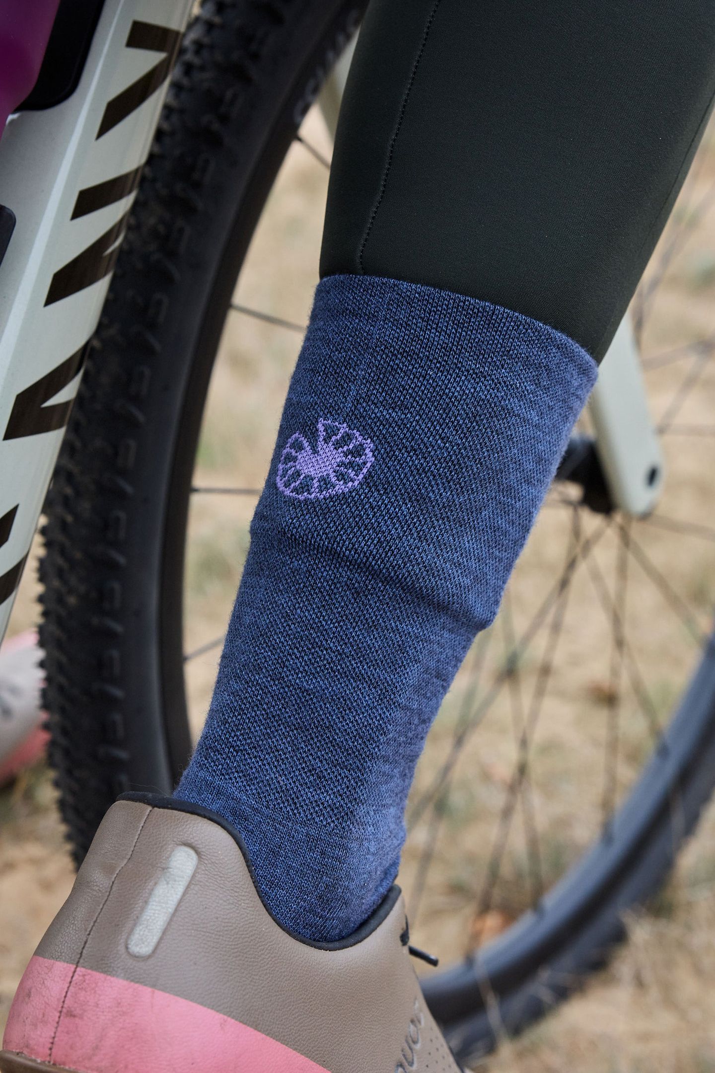 Merino Socks - Bluebell